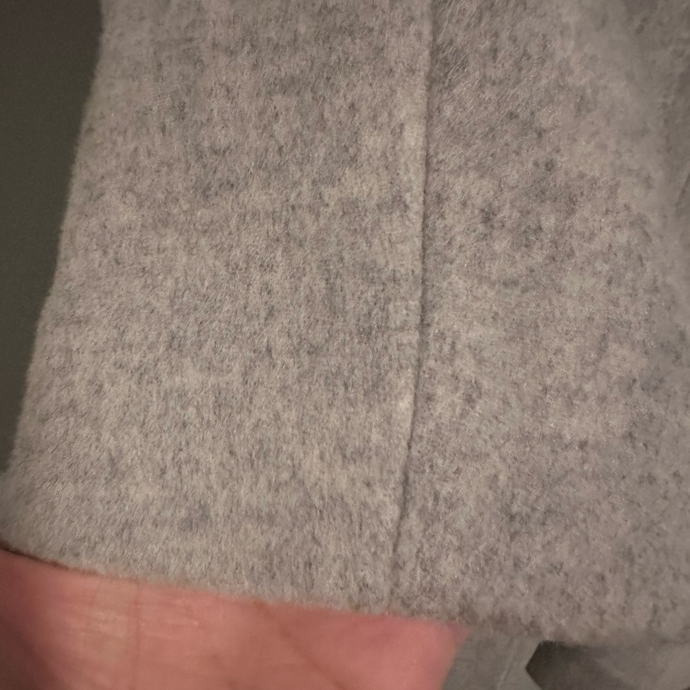 Club Monaco Daylina Light Gray wool Coat - Picture 6 of 6
